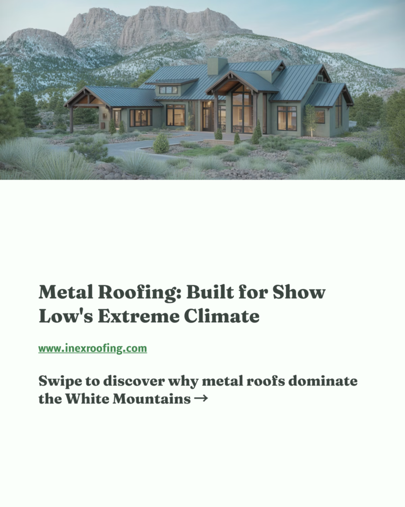 Metal Roofing Contractor Show Low