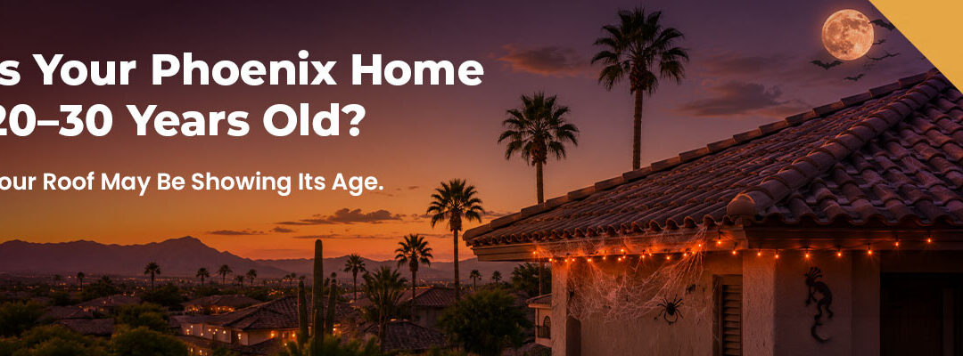 5 Most Common Roofing Issues in Phoenix Homes that are 20- to 30-Years-Old